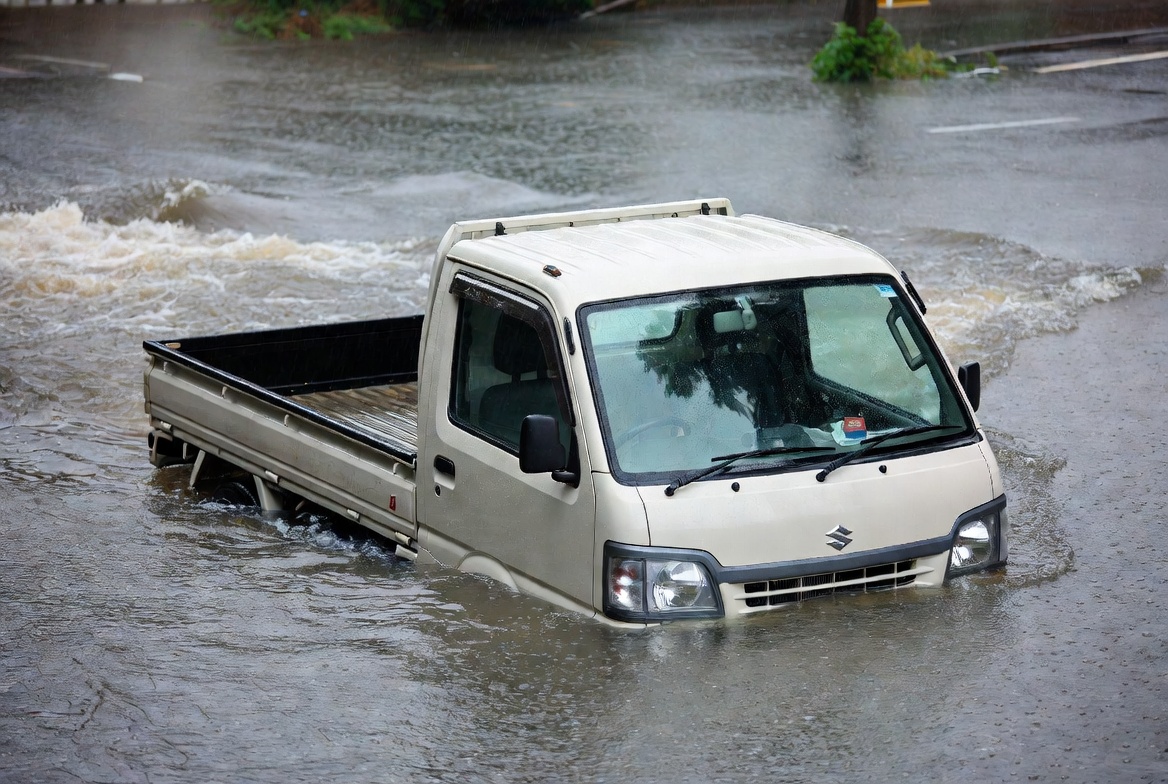水没車 軽トラックの引取実例