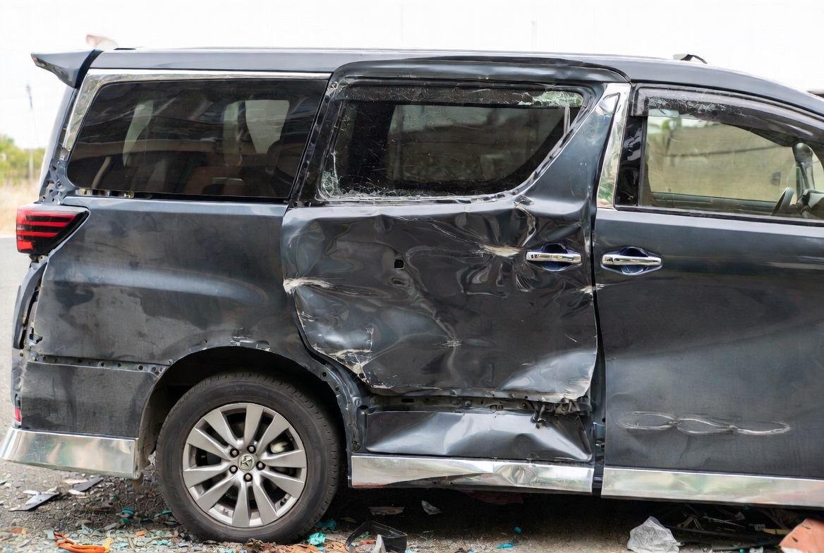 事故車 アルファードの引取実例